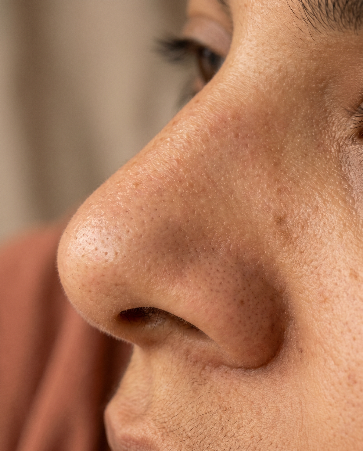 Cleansing clears the surface. Pores hold the rest.